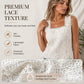 ☀️ EFFORTLESS ELEGANCE 👚 Women’s Lace Tank Top – Square Neckline, Scalloped Hem & Day-to-Night Style ✨