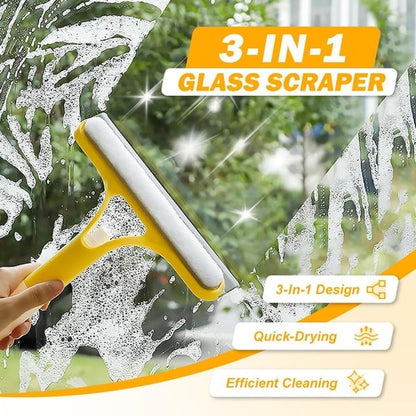 🧽Buy 2 Get 1 Free💦3 in 1 Window Cleaning Scraper