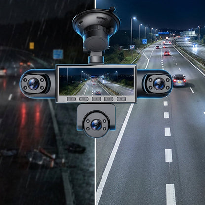 📢📢40% OFF !! ⏰HD 1080P Multi-Lens Dash Cam with Night Vision