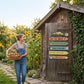 💖Limited-time 50% OFF🏡Rustic Wooden Garden Hanging Sign Wall Decor Plaque