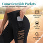 🧘 New Arrival 50% OFF ✨ Women's Butt-Lifting Mesh Splicing Yoga Leggings – High Waist, Side Pockets, 4-Way Stretch 🔥
