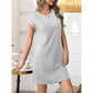 👗 50% OFF NOW! ☀️ Lightweight Solid Color Crew Neck Dress – Soft & comfortable – Perfect for all-day wear – breezy and versatile 🌸✨🌿
