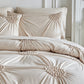🛏️ 50% OFF !! 📢 Elegant Pinch Pleat Duvet Cover Set☁️