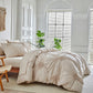 🛏️ 50% OFF !! 📢 Elegant Pinch Pleat Duvet Cover Set☁️