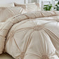 🛏️ 50% OFF !! 📢 Elegant Pinch Pleat Duvet Cover Set☁️