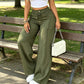 🎉 2026 Sale — Over 34,000 Sold! 👖 High-Waist Straight Pants – Polished ✨