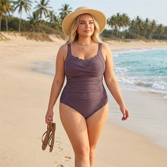 🎁2026 New Arrivals 50% OFF💥Women's Classic Plus-Size One-Piece Swimsuit