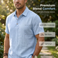 🏖️Men's Summer Linen Set Loose Shirt and Cargo Shorts Two Piece Outfit