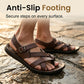 🦶52% OFF NOW! ☀️ Men Roman Sandals – Soft sole & casual style – Perfect for summer, beach or walks – comfortable and breathable 🌊🦶✨