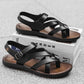 🦶52% OFF NOW! ☀️ Men Roman Sandals – Soft sole & casual style – Perfect for summer, beach or walks – comfortable and breathable 🌊🦶✨