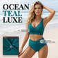 🌸 50% OFF NOW! 🌸 FLATTERING HIGH-WAIST RUCHED BIKINI SET