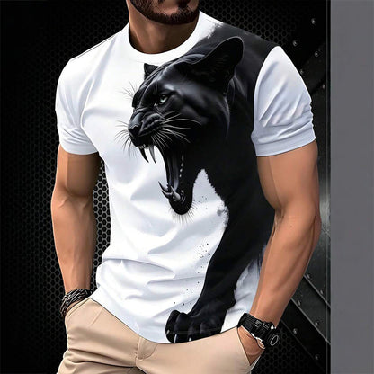 🎉 LIMITED TIME 50% OFF! 👕 Men's Breathable Graphic Printed T-Shirt – Ergonomic Athletic Fit & Fade-Resistant Digital Print – Built for the Gym, Track & Street 💪✨
