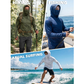 📢 LIMITED TIME 50% OFF! ⏰ Men's 5-Pack UV Protection Hooded Sun Shirts – All-in-One Design & Breathable Milk Silk ☀️