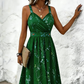 🎉 50% OFF! 👗 Viral Wrap V-Neck Dress – Flowy Grace, Curve Love ✨