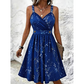 🎉 50% OFF! 👗 Viral Wrap V-Neck Dress – Flowy Grace, Curve Love ✨