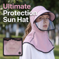 🎉 50% OFF! 🚴‍♀️ Viral Cycling Sun Hat – Full Shield, Zero Fog ✨