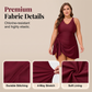 Elegant Plus Size Solid Color Swim Dress – Premium Textured One-Piece for Beach & Pool