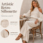 🎉 LIMITED TIME 50% OFF! 🌸 Women's Cold Shoulder Halter Neck Top & Wide-Leg Trousers Set – Boho Elegance & Linen-Like Breathability ✨