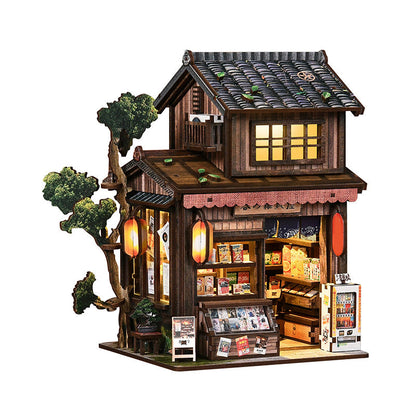 ⏳Limited-time 50% off⏰Springtime Store Miniature House with LED Light🏠🏮
