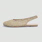👡New Arrivals 50% OFF🌸 Women's Woven Slingback Sandals – 50% OFF! Chic woven detail, elegant slingback, comfortable flat sole – perfect for work & weekend. 🔥✨