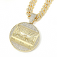 📢📢40% OFF !! ⏰Statement Cuban Pendant Chain Necklace