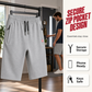 🩳🌿 Men's Casual Drawstring 3/4 Shorts