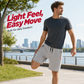 🩳🌿 Men's Casual Drawstring 3/4 Shorts