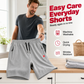 🩳🌿 Men's Casual Drawstring 3/4 Shorts