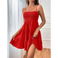 💙👗 40% OFF＆TODAY ONLY! Sleeveless Smocked Mini Dress