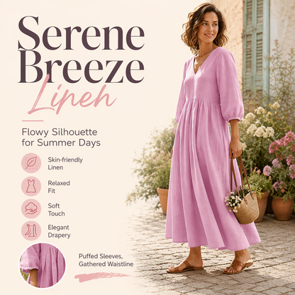 💕New Arrivals 56% OFF👗Women's V-Neck Pleated Maxi Dress