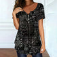 🌞New Arrivals 50% OFF💖Women's V Neck Short Sleeve T Shirt