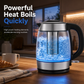 📢📢37% OFF !! ⏰2L Large Capacity Glass Electric Kettle with Automatic Shut Off and Overheat Protection