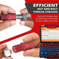 🔩LIMITED-TIME 50% OFF! 🔥Nut & Bolt Thread Checker Kit for Inspection of Fixed Bolts or Threaded Holes