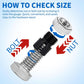 🔩LIMITED-TIME 50% OFF! 🔥Nut & Bolt Thread Checker Kit for Inspection of Fixed Bolts or Threaded Holes