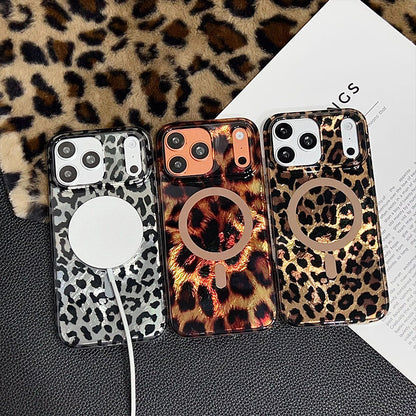 🎁New Arrivals 50% OFF💥Magnetic Leopard Print Phone Case